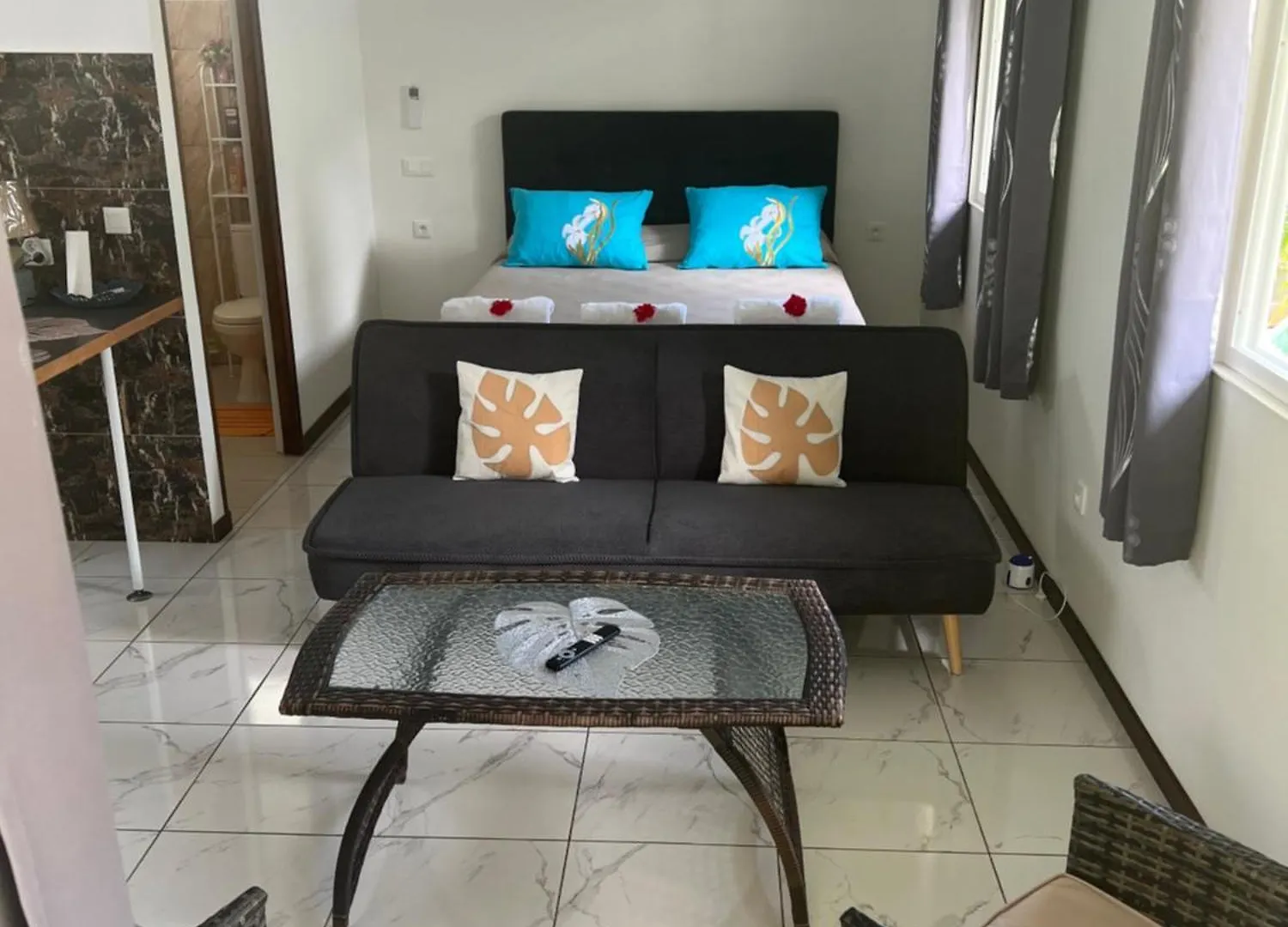 Apartment Fare Rau - Beau Bungalow Moorea French Polynesia